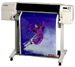 Hewlett Packard DesignJet 2800cp Wide Format Color printing supplies